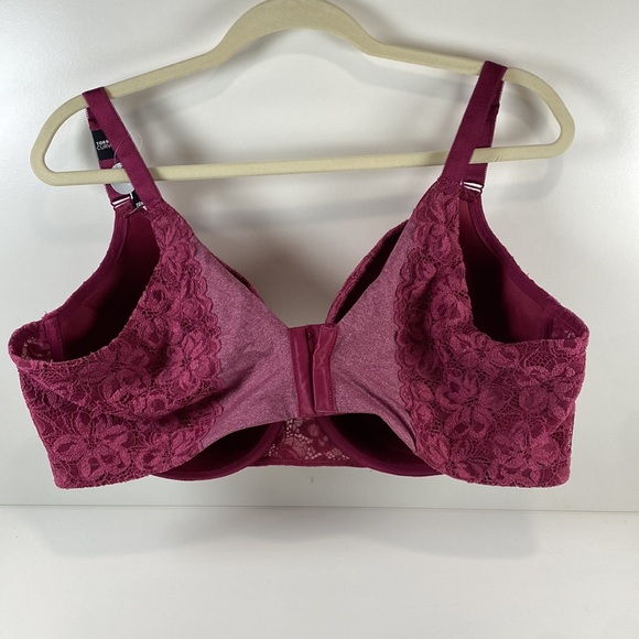 Torrid lightly lined t shirt bra lace purple - Picture 4 of 4